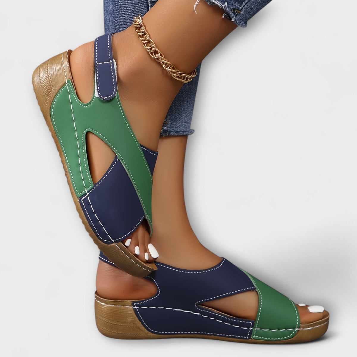 Adelgund - Ademend Wandelsandalen