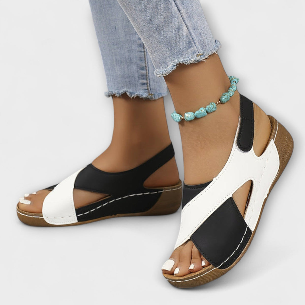 Adelgund - Ademend Wandelsandalen