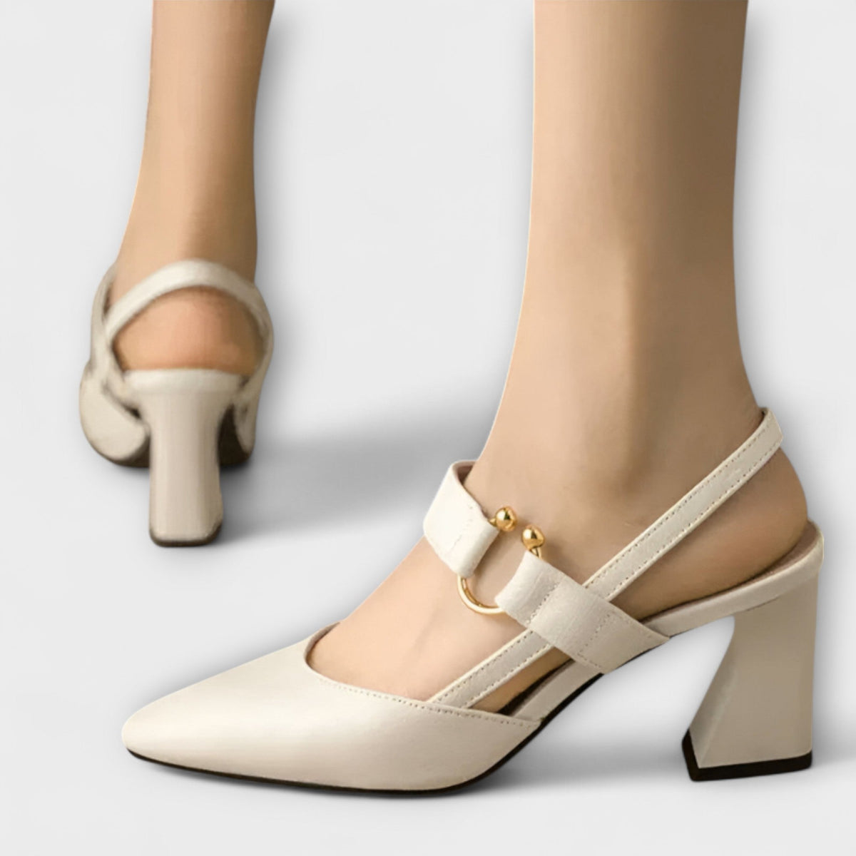 Cordelia - Elegante Gespannen Slingbacks
