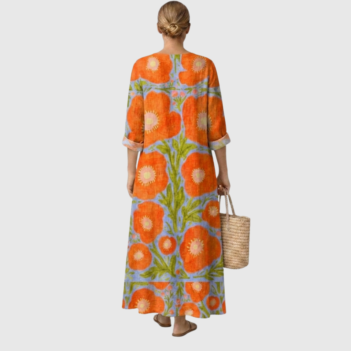 Claire™ | Betoverende Bloemenjurk