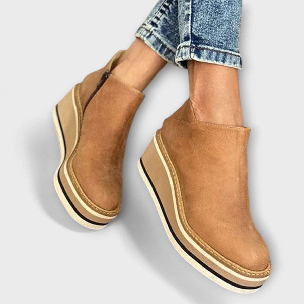 Brunhilde - Luxe Gouden Chelsea Boots