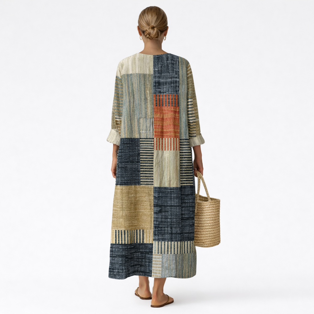 Anna™ | Elegante Abstracte Jurk