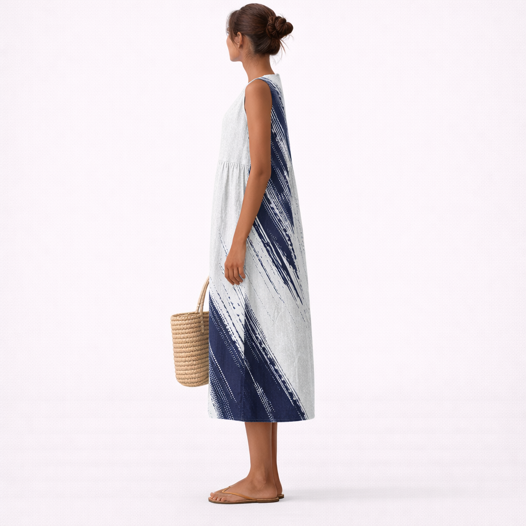 Elin™ | Elegante Midi Jurk voor Elke Dag
