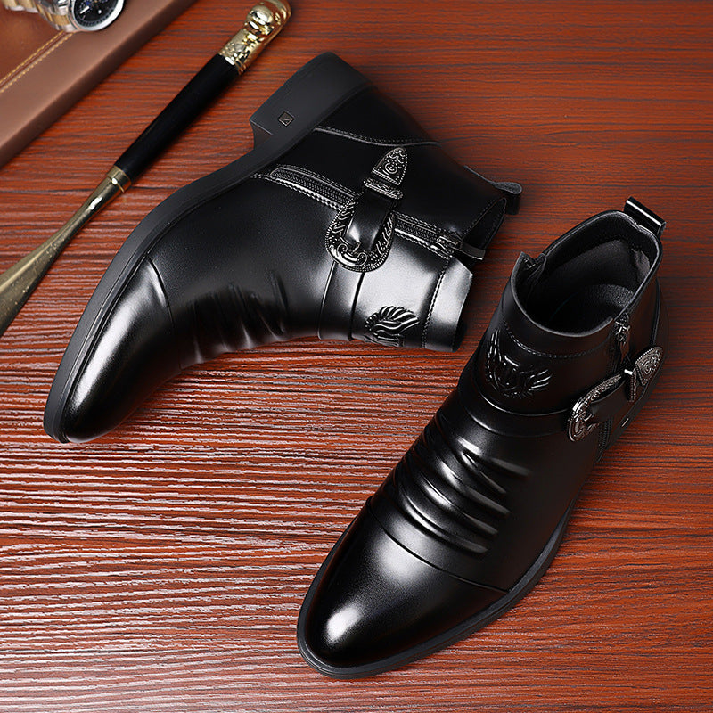 Tucker Leather Boots