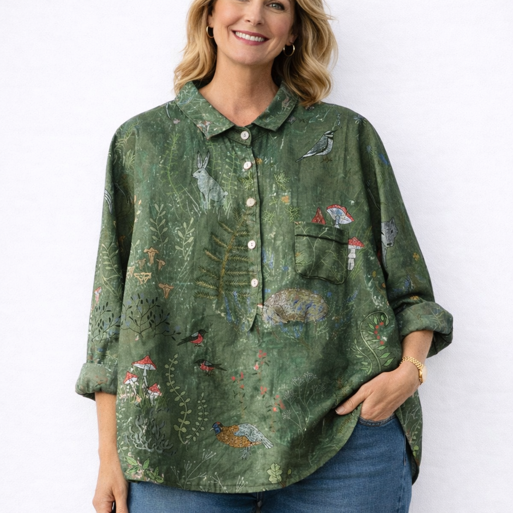 Emily | Moderne linnen shirt
