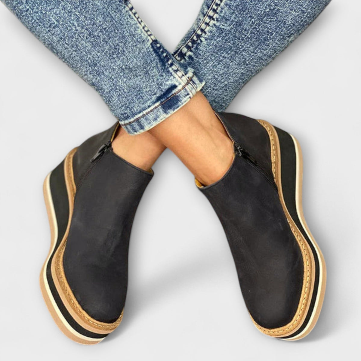 Brunhilde - Luxe Gouden Chelsea Boots
