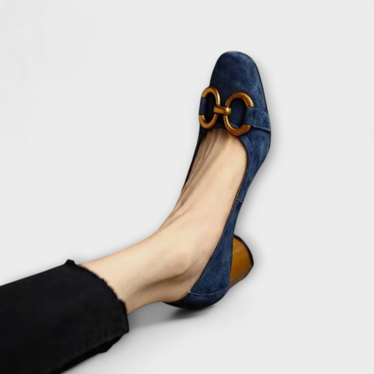 Mathilde - Pumps met Gouden Gesp
