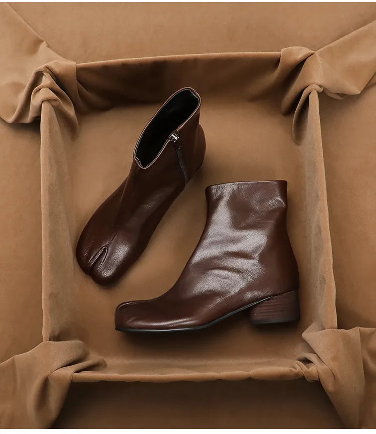Deauville Chunky Heeled Boot