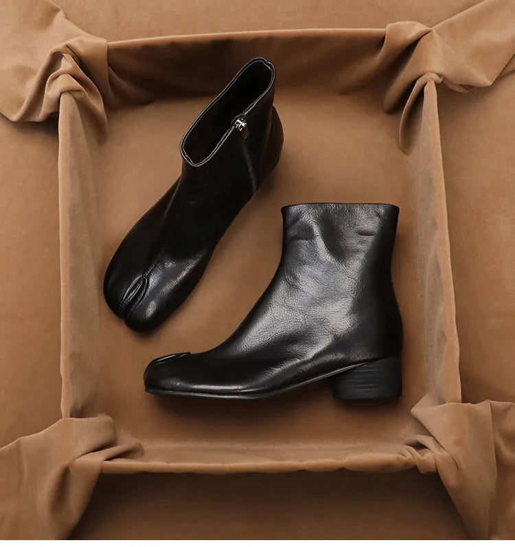Deauville Chunky Heeled Boot