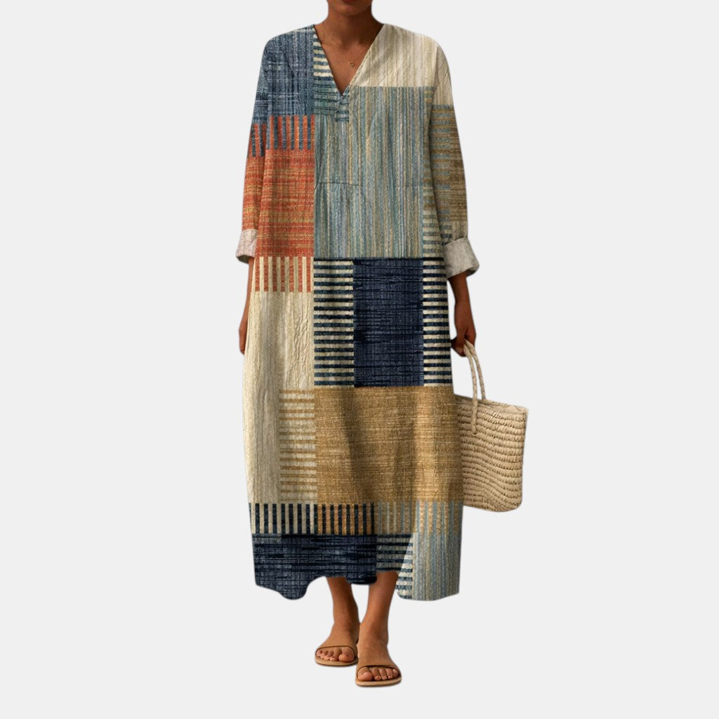 Anna™ | Elegante Abstracte Jurk