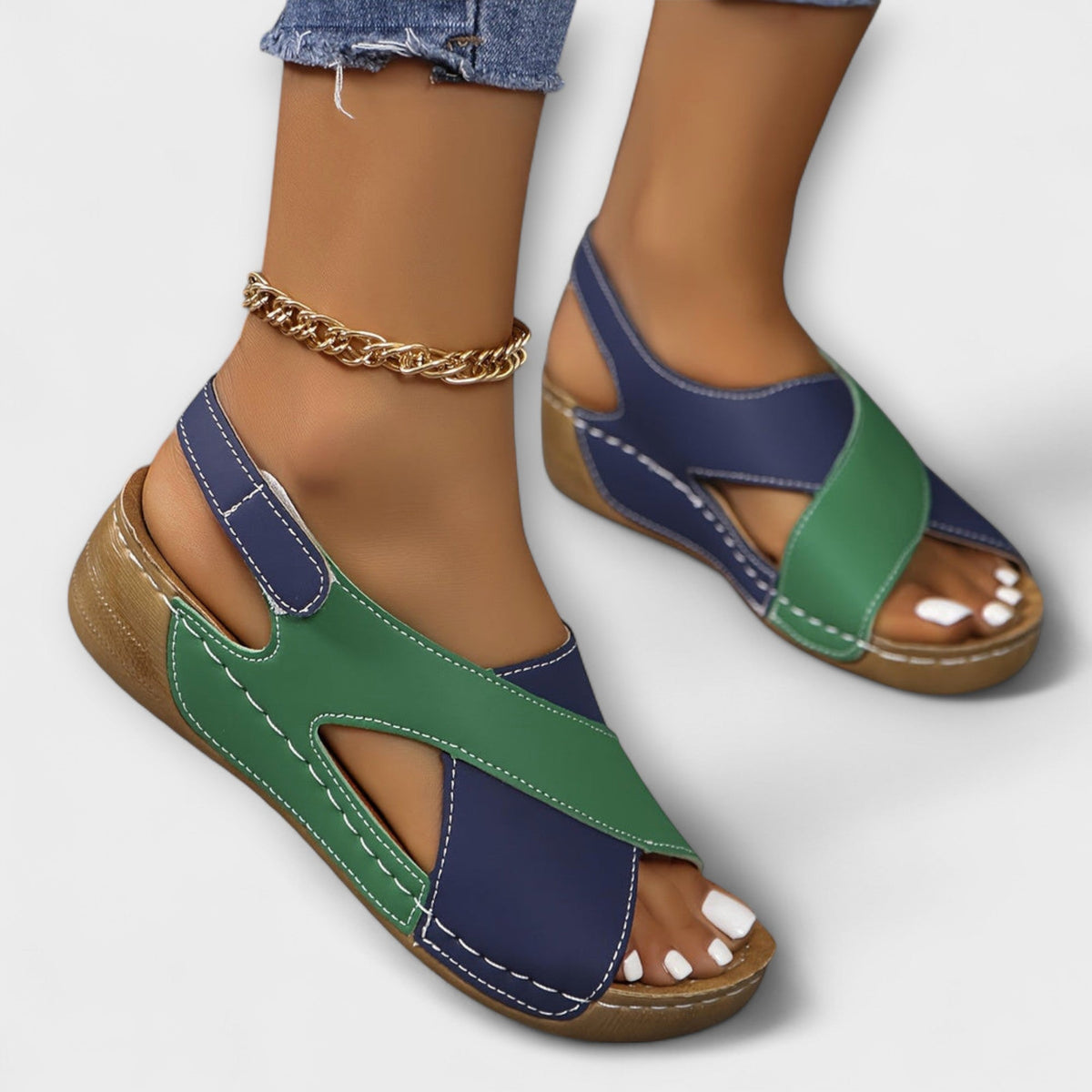 Adelgund - Ademend Wandelsandalen