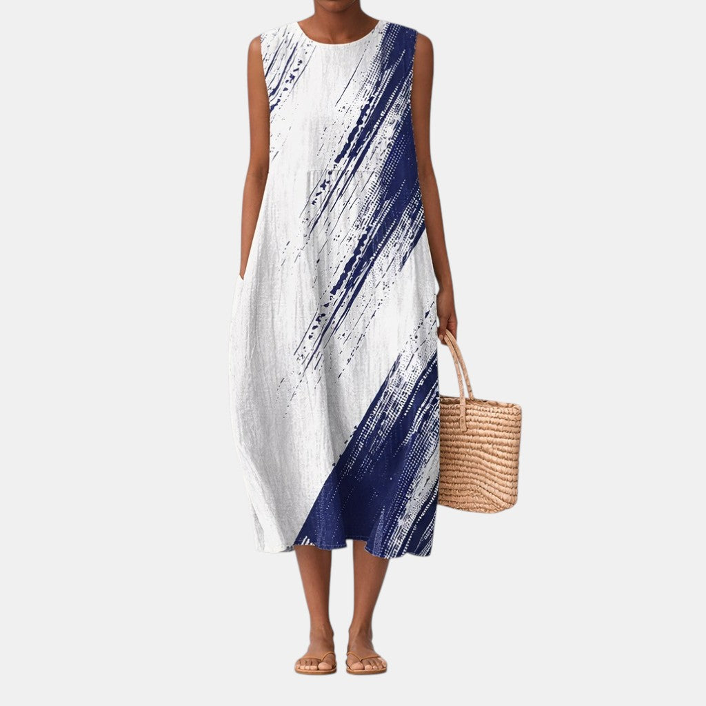 Elin™ | Elegante Midi Jurk voor Elke Dag