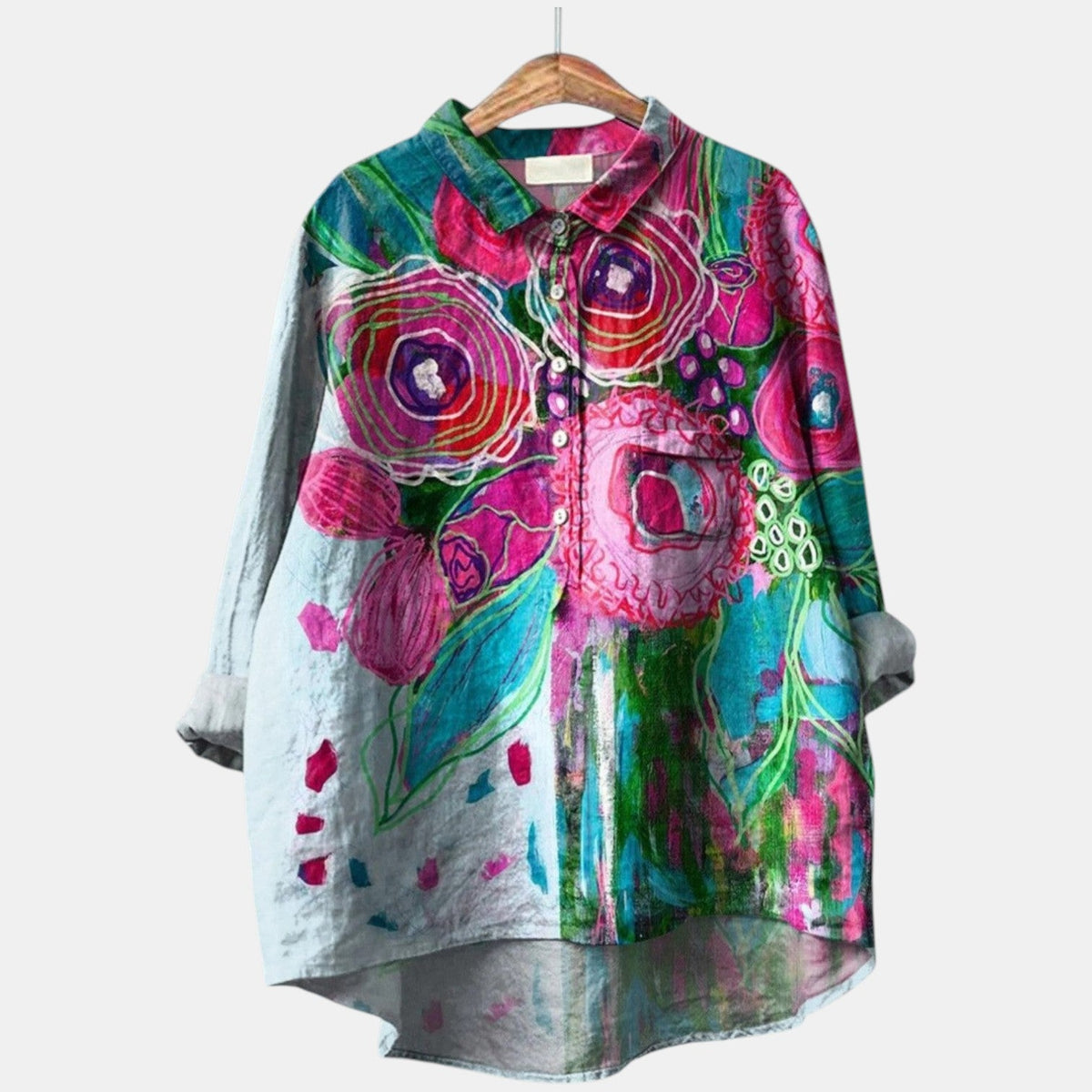 Ella | Moderne linnen shirt