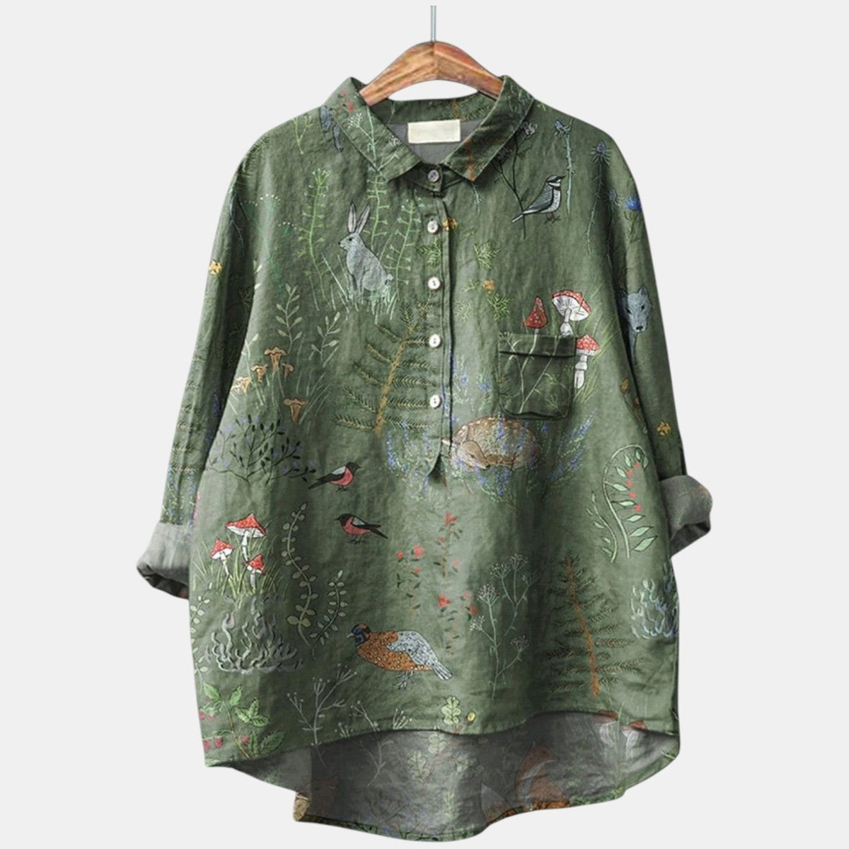 Emily | Moderne linnen shirt