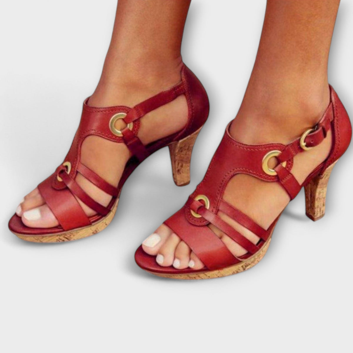 Edelgard - Stijlvolle Riemchen-Sandalen