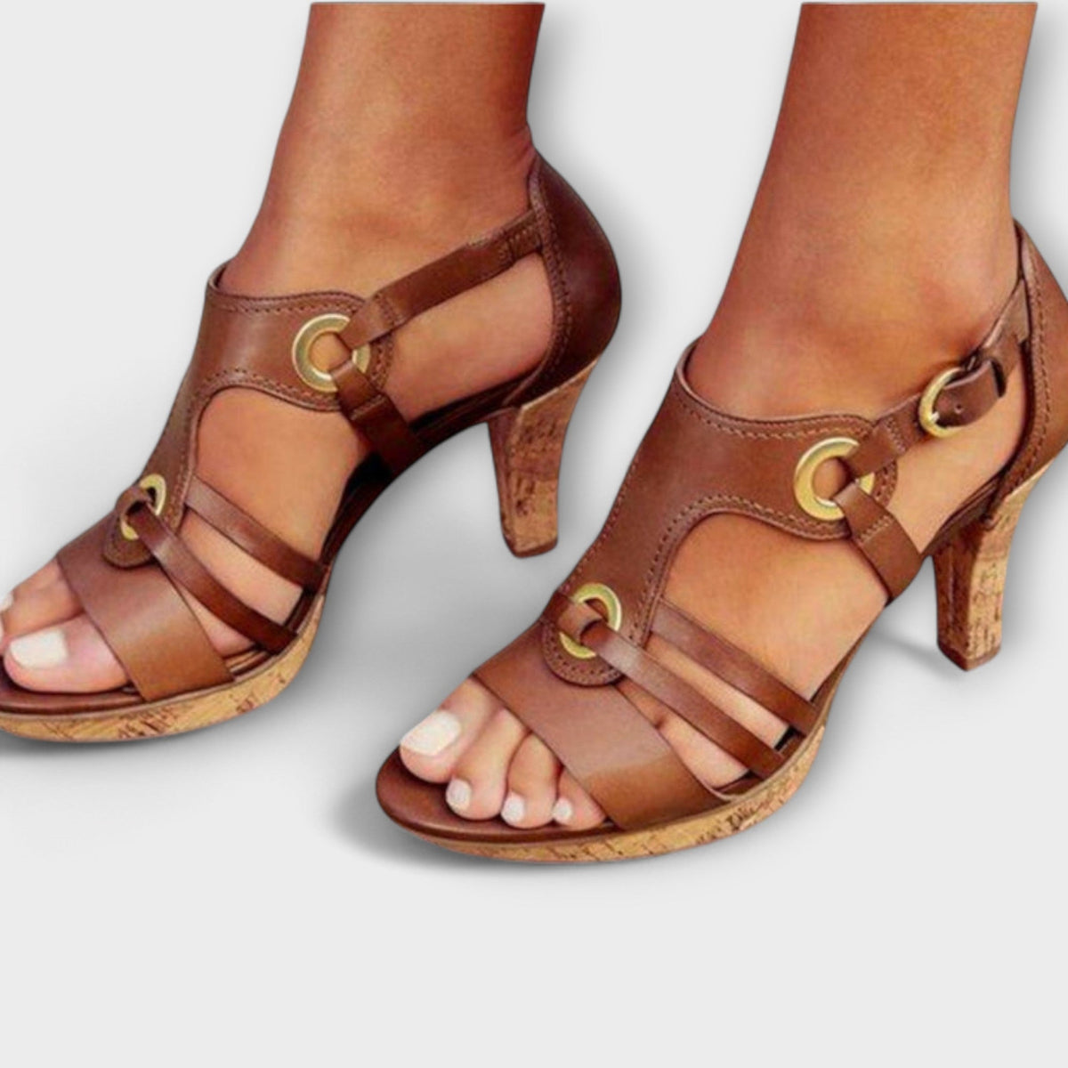 Edelgard - Stijlvolle Riemchen-Sandalen