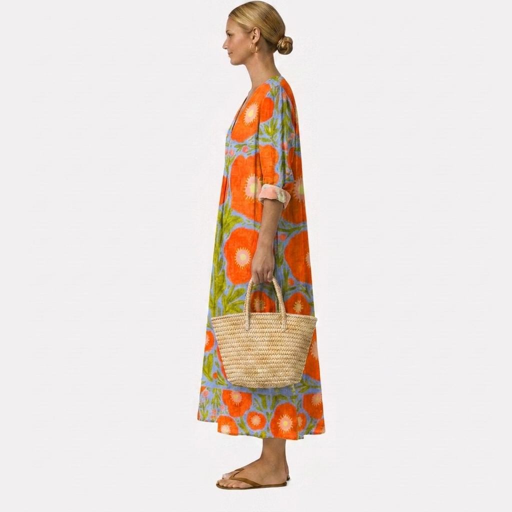 Claire™ | Betoverende Bloemenjurk
