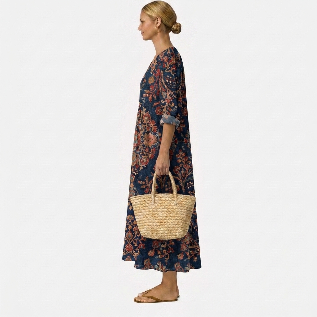 Alessia™ | Bloemenjurk Natuurlijke Elegantie