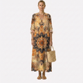 Dora™ | Bloemenjurk Natuurlijke Elegantie