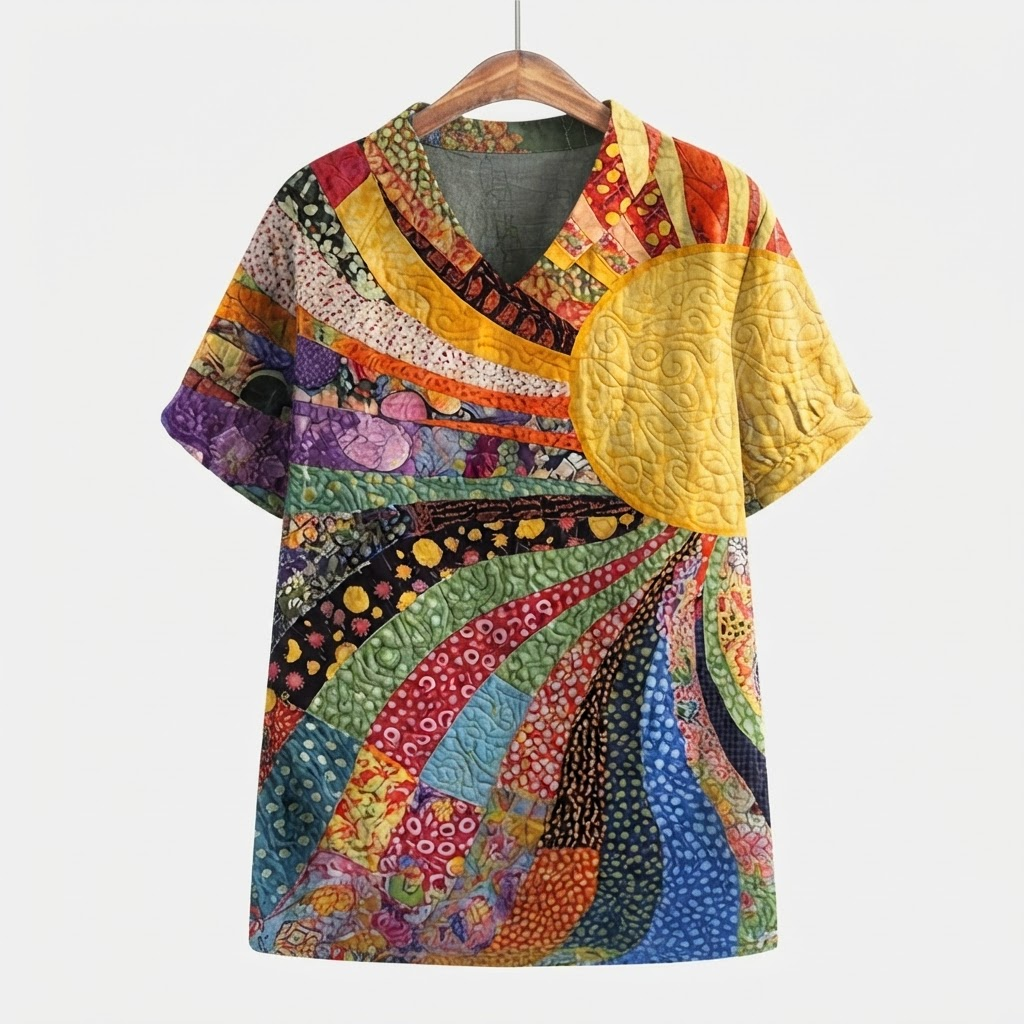 Marion | Soleil Patchwork Chemise