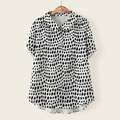Agathe | Blouse met Stippendessin