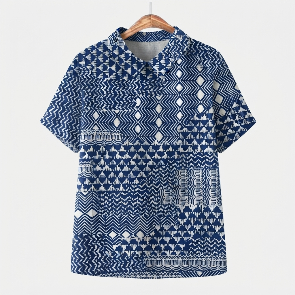 Amélie | Bohemian-Inspired Tribal Print Top
