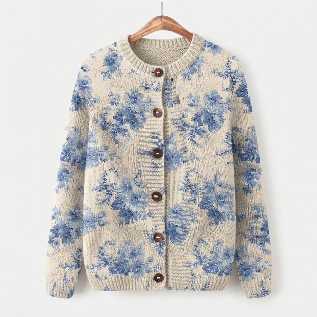 Alviera™ | Dames Vintage Gebreide Cardigan