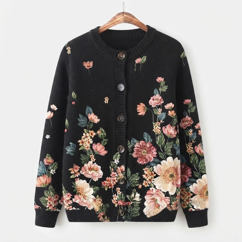 Merivelle™ | Vintage Gebreide Cardigan voor Dames