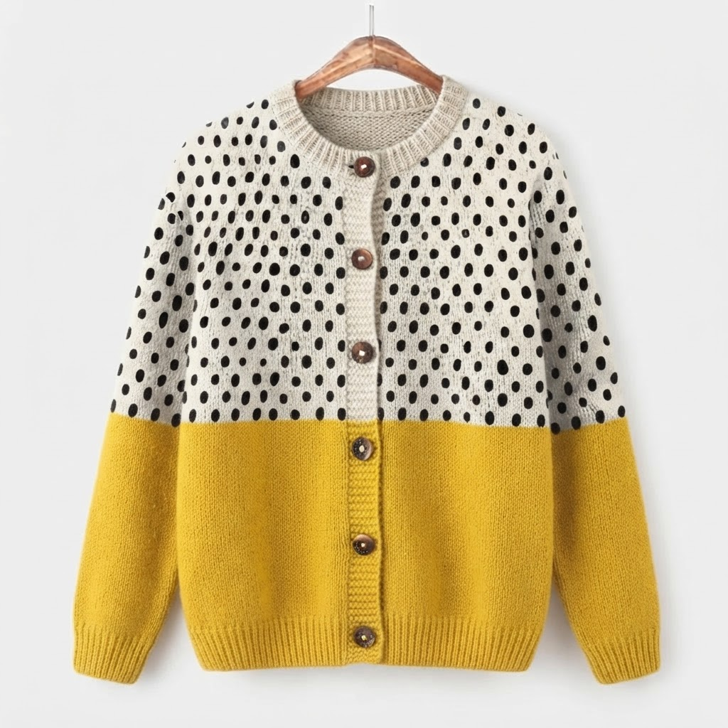 Evalora™ | Dames Vintage Gebreide Cardigan