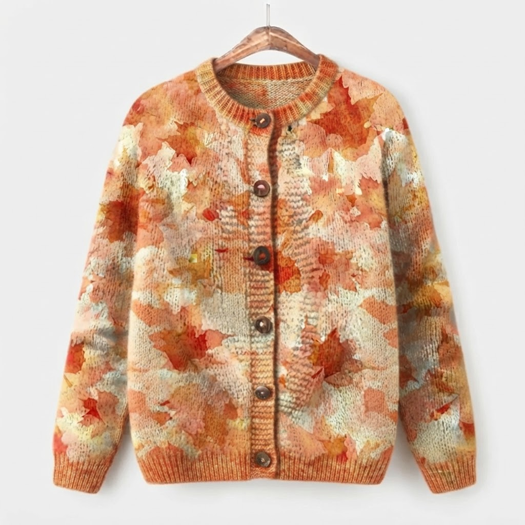 Aveline™ | Dames Vintage Gebreide Cardigan