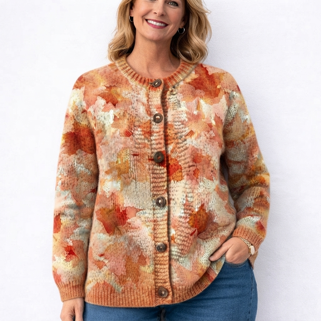 Aveline™ | Dames Vintage Gebreide Cardigan