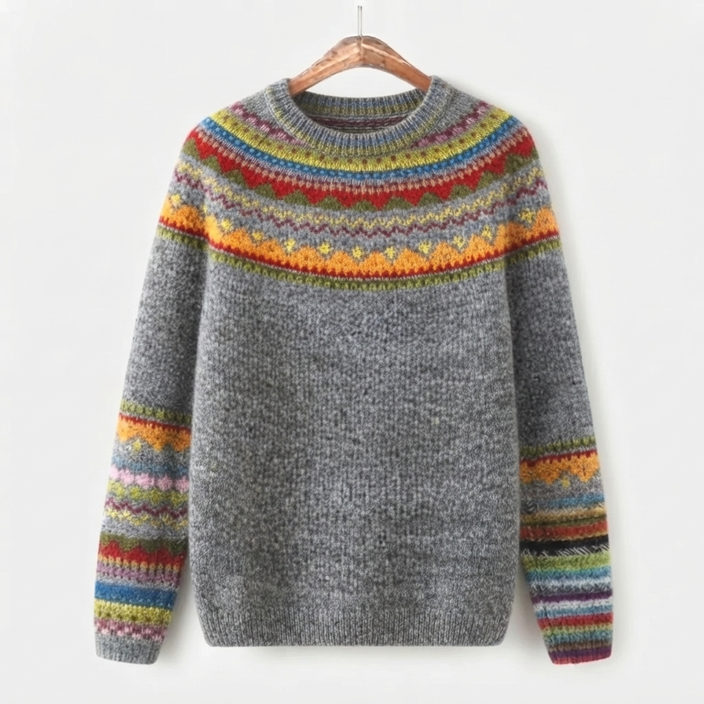 Charlotte™ – Tijdloze Nordic Sweater