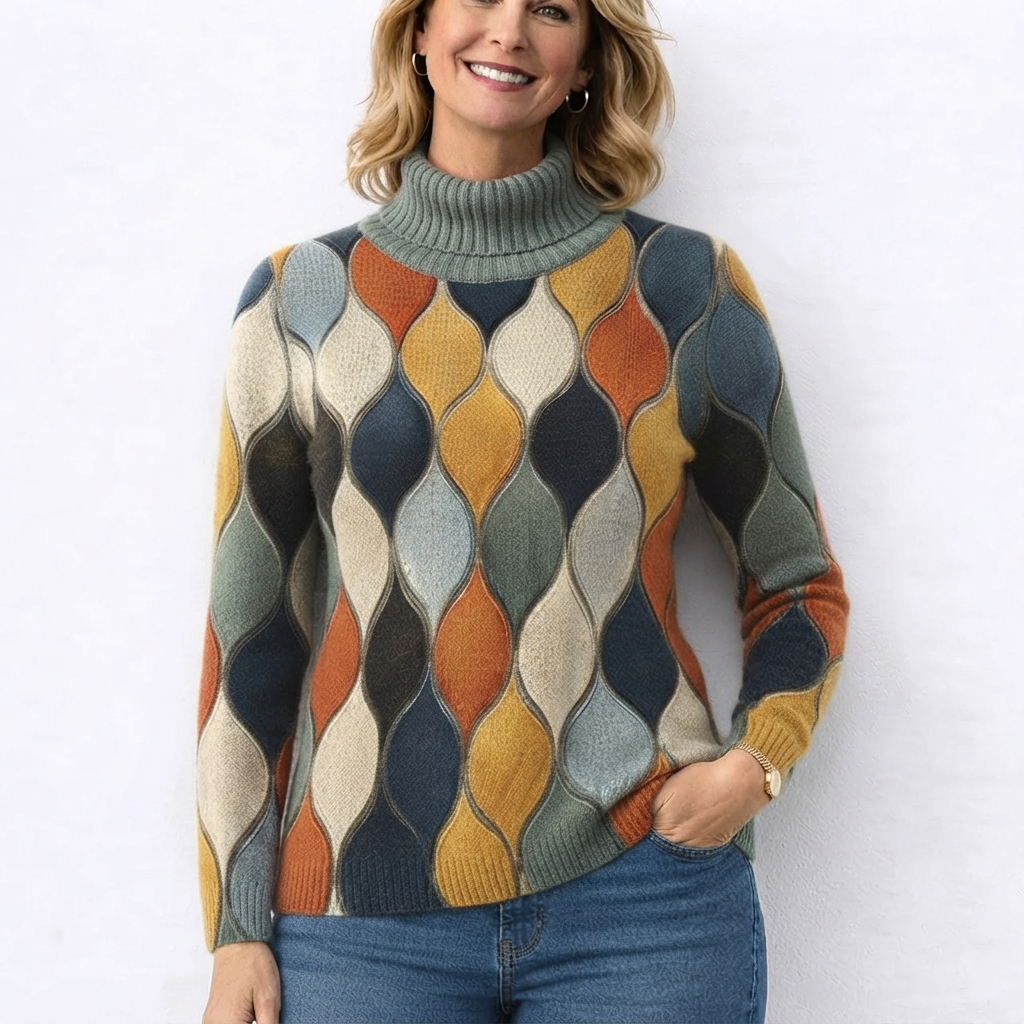 Vionne™ - Sweater met Kraag