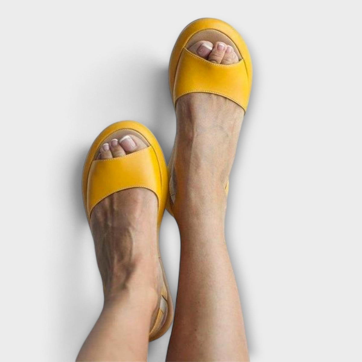 Edeltrud - Roze Blokhak Sandalen
