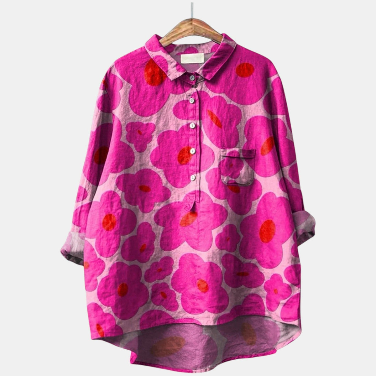 Mia | Moderne linnen shirt