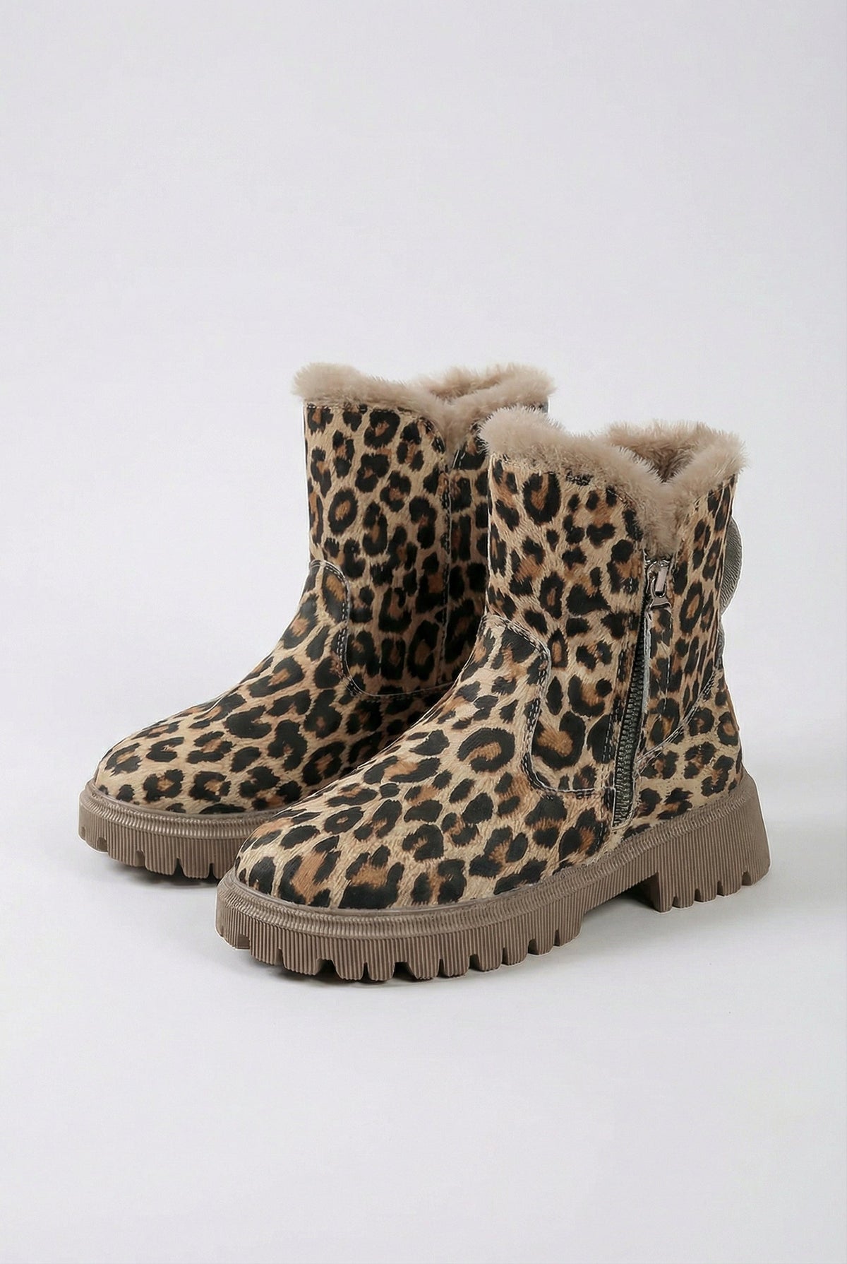 Victoria | Stijlvolle Leoparden Enkellaarsjes met Comfortabele Voering - Lumina