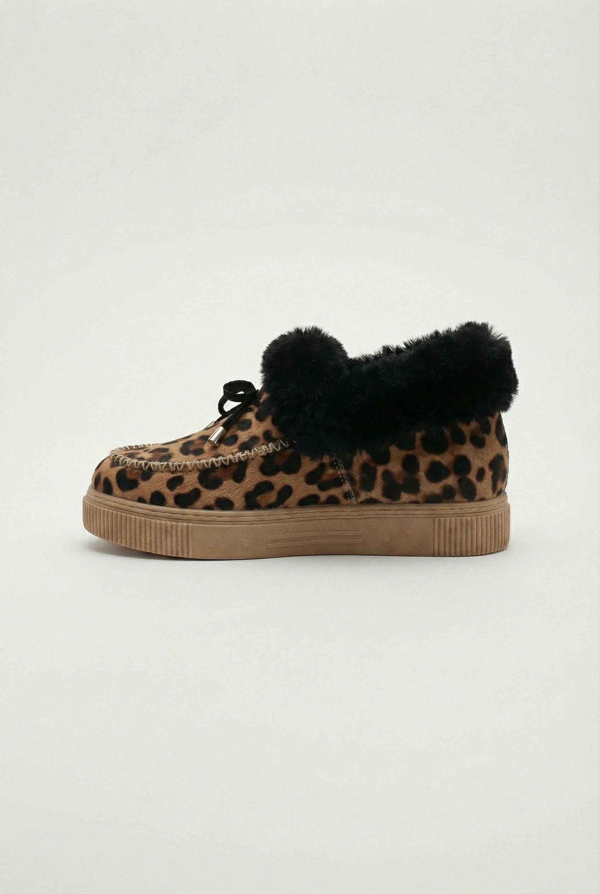 Victoria | Stijlvolle Leopardenprint Enkellaarsjes met Comfortabele Voering - Lumina