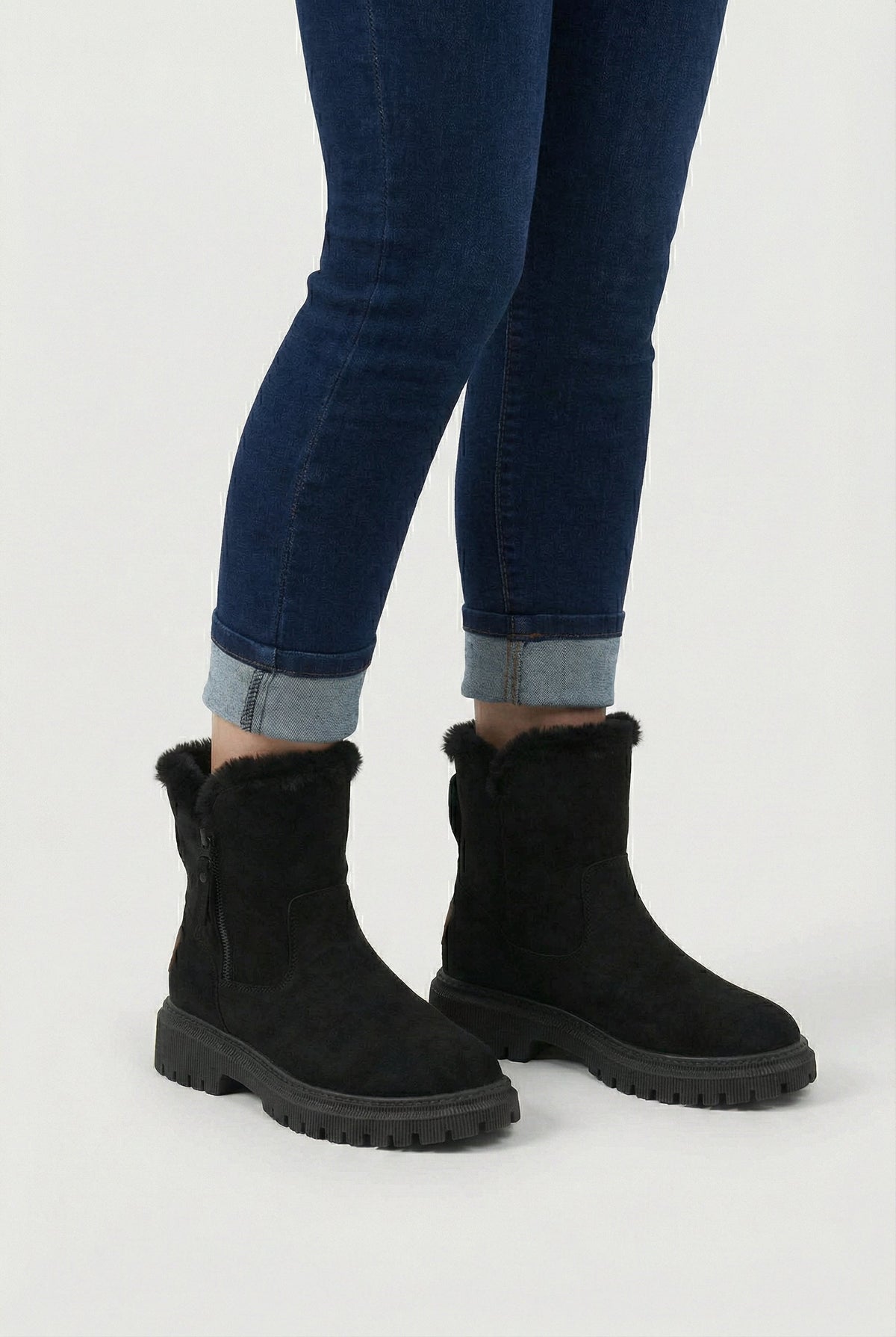 Victoria | Elegante Zwarte Waterdichte Winterlaarzen voor Dames - Lumina