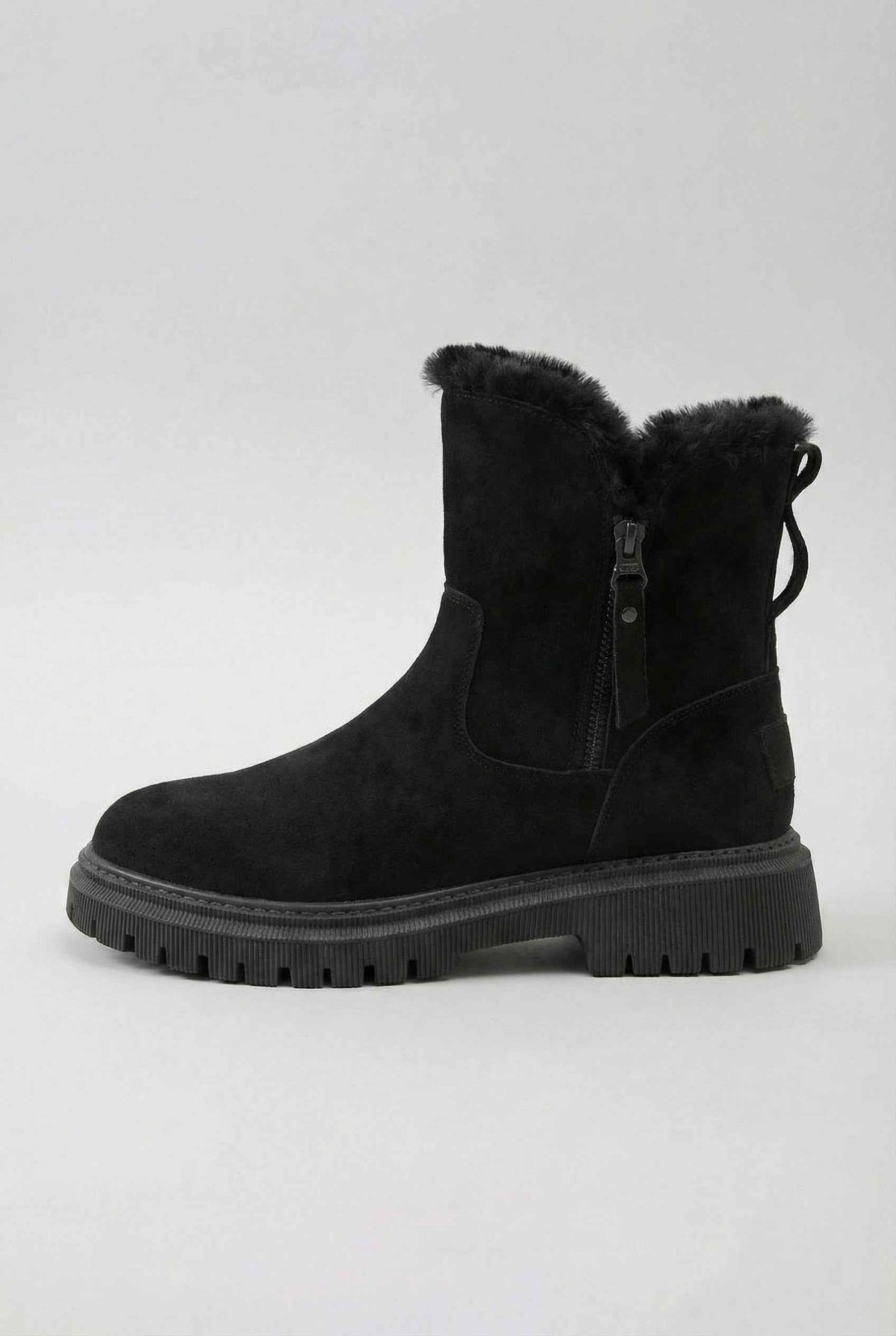 Victoria | Elegante Zwarte Waterdichte Winterlaarzen voor Dames - Lumina